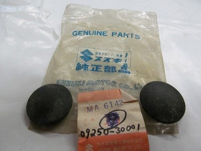 NOS Suzuki T500 T250 T350 clutch adjusting inspection cover   SET OF 2