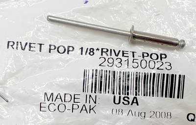 Sea-Doo New OEM Rivet-Pop 1/8, 293150023