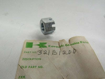 NOS OEM FACTORY KAWASAKI W1 W2 NUT CASTLE 12MM 321B1200