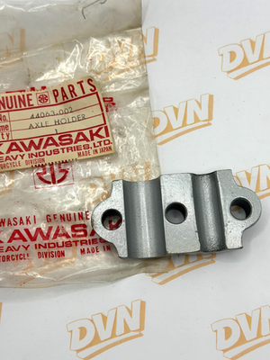 Kawasaki NOS NEW 44063-002 Front Axle Holder F7 G3 G31M Centurion OM18
