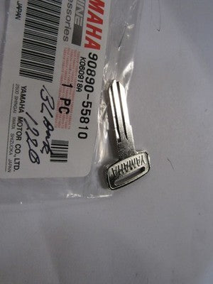 NOS OEM Yamaha Key Blank # 1220, 90890-55810