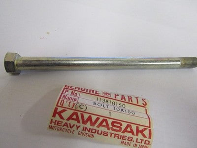 Kawasaki NOS NEW 113B10150 Bolt 10x150 F6 F7 KE KE250