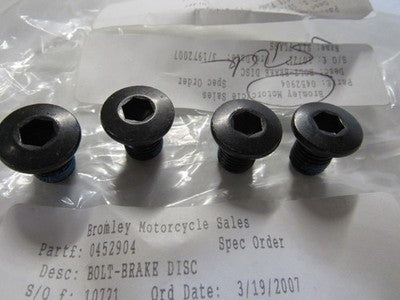 Polaris BOLT-BRAKE DISC 0452904 OEM NEW sold as 4