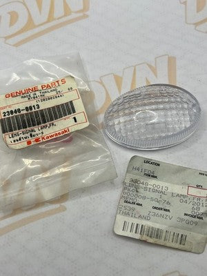 Kawasaki Front Lamp Lens Part Number - 23048-0013