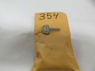 Vintage Suzuki  OEM Factory Pre Cut Motorcycle Key # 354