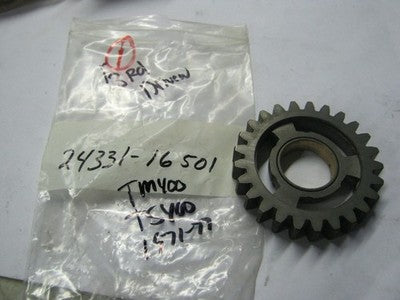Suzuki TM400,TS400 1971-77  oem 3rd gear Driven 24331-16501