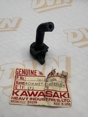 Kawasaki NOS NEW 16136-006 Overflow Pipe Grommet F9 350