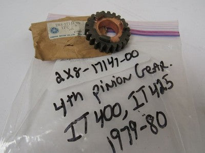 Yamaha 1979 IT400 1980 YZ425G Gear 4th Pinion 22t 2X8-17141-00