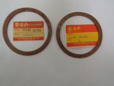 Suzuki RM400  NOS HEAD GASKET 1978 sold as pair free  shipping