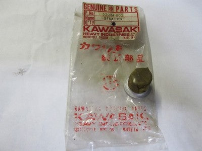 1967-74 KAWASAKI C2SS C2TR F3 F4 G3 G3TR OIL TANK CAP STRAINER NOS OEM 52004-002