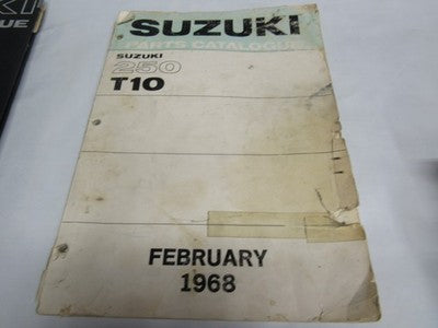 Suzuki T10 Parts Manual Catalogue 1963-1968