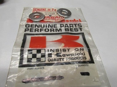 Kawasaki NOS  44043-017 Fork Top Washer G3 KH G3SS G3TR KH100     SOLD AS 2