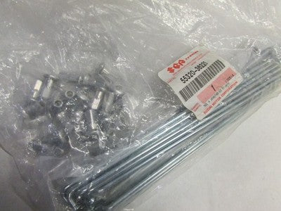 Suzuki 1974-1978 GT185  nos FRONT SPOKE SET  55320-36221