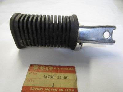 Suzuki GS NOS OEM Rear L Foot Peg Rest GS 650 450 81-88 4370-34500