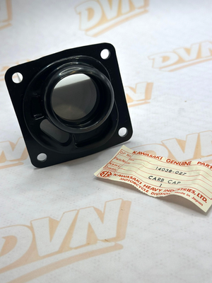 KAWASAKI F6 F7 CARBURETOR CAP OEM NOS 14038-027