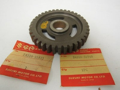 Suzuki GT550 nos 1st driven gear 1972-77     24310-31940 24310-31821