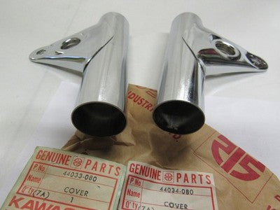 Kawasaki KZ400 1976-1978 RIGHT AND LEFT FORK EAR SET   44033-080 44034-080
