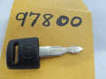 Vintage Antique Honda OEM Factory Pre Cut Motorcycle Key # 97800