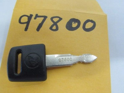Vintage Antique Honda OEM Factory Pre Cut Motorcycle Key # 97800