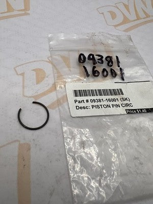 Suzuki NOS NEW 09381-16001 Piston Circlip AN DR GS GSX LT RM TC TS