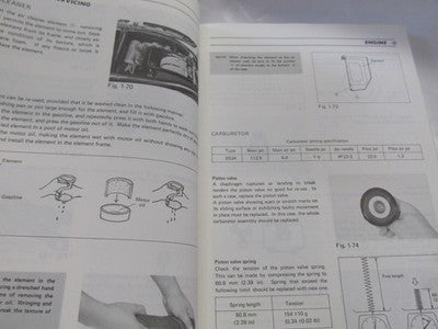 Suzuki  GS400   service manual OEM  1977-1978