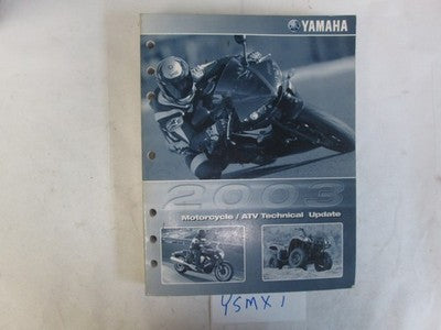 2003 YAMAHA MOTORCYCLE/ATV TECHNICAL UPDATE MANUAL