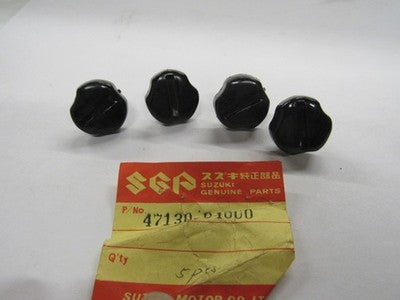 NOS Suzuki 1973-77 TS100 1971-74 TS50 Frame Cover Knob 47130-04000 SOLD AS 4