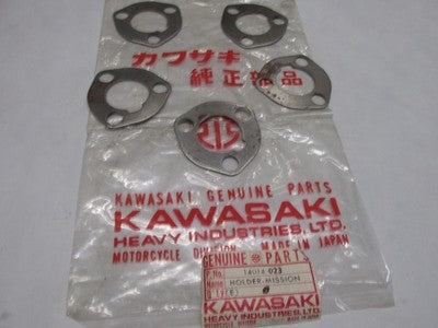 NOS Kawasaki # 14014-023 HOLDER, Trans Bearing, F11 F11A F11B F11M  SOLD AS 5