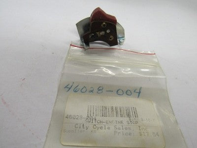 KAWASAKI OEM NOS 46028-004 SWITCH-ENGINE STOP 74 F11