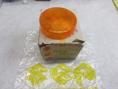 SUZUKI SP100 SP500 TS100 TS125 TS185 TS250 1980-81 SIGNAL LENS OEM # 35612-48510