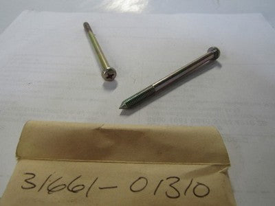 New Suzuki OEM M12 M15 	STATOR FITTING SCREW 31661-01310 SOLD AS 2