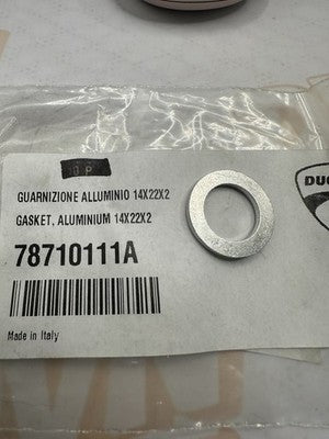 Genuine Ducati 78710111A  Aluminum Gasket