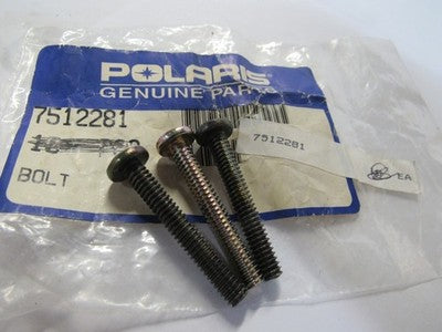 Polaris Bolt, Genuine OEM Part 7512281 SOLD AS 3