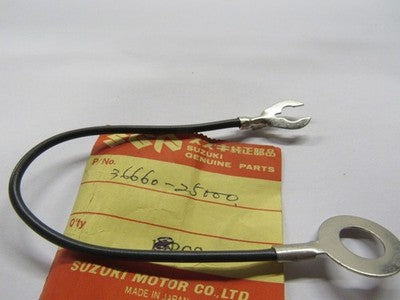 NOS SUZUKI OEM LEAD WIRE REAR GROUND 1970-1972 TS90   36660-25000