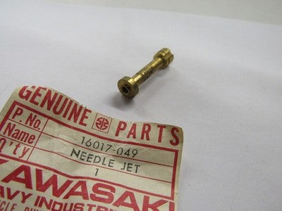 NOS Genuine Kawasaki Carburetor Needle Jet F6 1971      16017-049