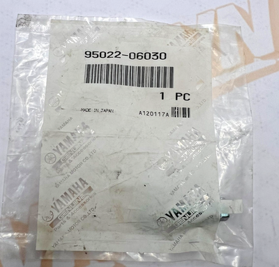 New OEM Yamaha 95022-06030-00 Flange Bolt NOS