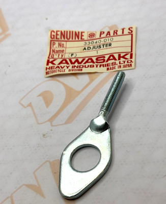 NOS 69-70 KAWASAKI G3TR 69-73 G3SS OEM LEFT LH CHAIN ADJUSTER 33040-010