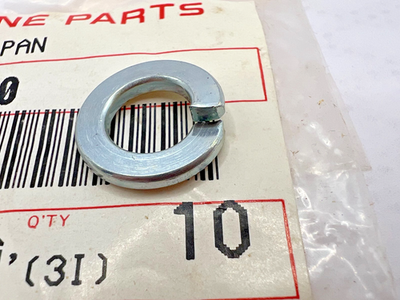 1 NOS 1968-1989 Kawasaki KM100 KZ1000 F3 KLT250 Spring Washer 8mm OEM 461F0800