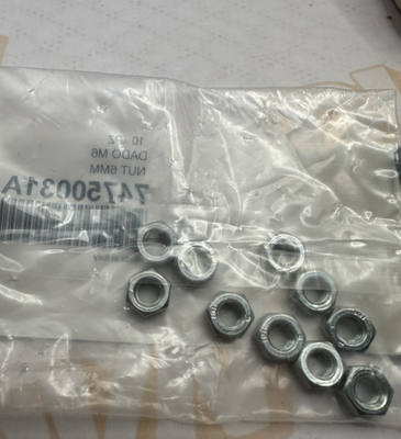 DUCATI Genuine Nut (Pack of 10) PN 74750031A