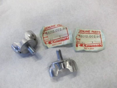 NOS Kawasaki Handle Bar Holder KD80 MC1 KM100 KLT250 NOS Kawasaki Handle Bar Hol