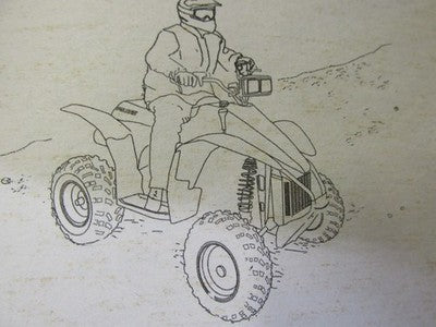 Polaris Owners Manual Book 2009 Scrambler 500 4X4