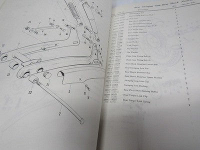 Suzuki AS50  PARTS  MANUAL  1968 1969