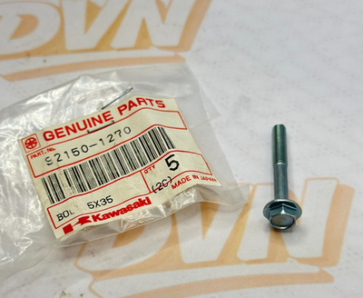 OEM KAWASAKI BOLT 5X35 FITS KX100, KX250, KX500 # 92150-1270