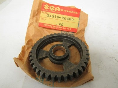 GENUINE NOS SUZUKI RM80 1983-84 FIRST 1ST DRIVEN GEAR 24310-20400 NEW OEM