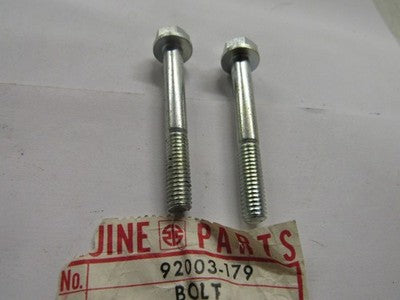 OEM Kawasaki 2000-2020 KX65 Chain Guide 1980 KZ650 Crank Case Bolt 6 x 48 Qty 2