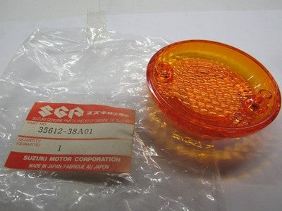 OEM NOS SUZUKI 1986 2011 LS650 VS1400 GSF400 GZ250 TURN SIGNAL LENS 35612-38A01