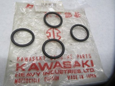 NOS NEW OEM FACTORY KAWASAKI MC1 KH125 KX80 G3TR G5 26MM QTY4 O-RING 670B3026