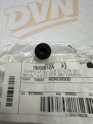 DUCATI Genuine 78050012A Threaded Plug M10X1 OEM 78050012A for Diavel Monster