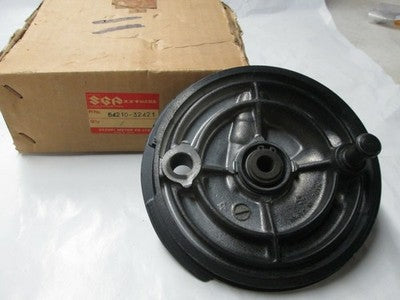 1978 SP370 FRONT BRAKE PLATE  SUZUKI TS DS SP 250 370 400 77-81 54210-32421