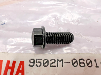 NOS OEM Yamaha 9502M-06014 Bolt